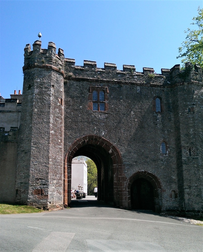 Old gate at Torre Abbey in Torquay