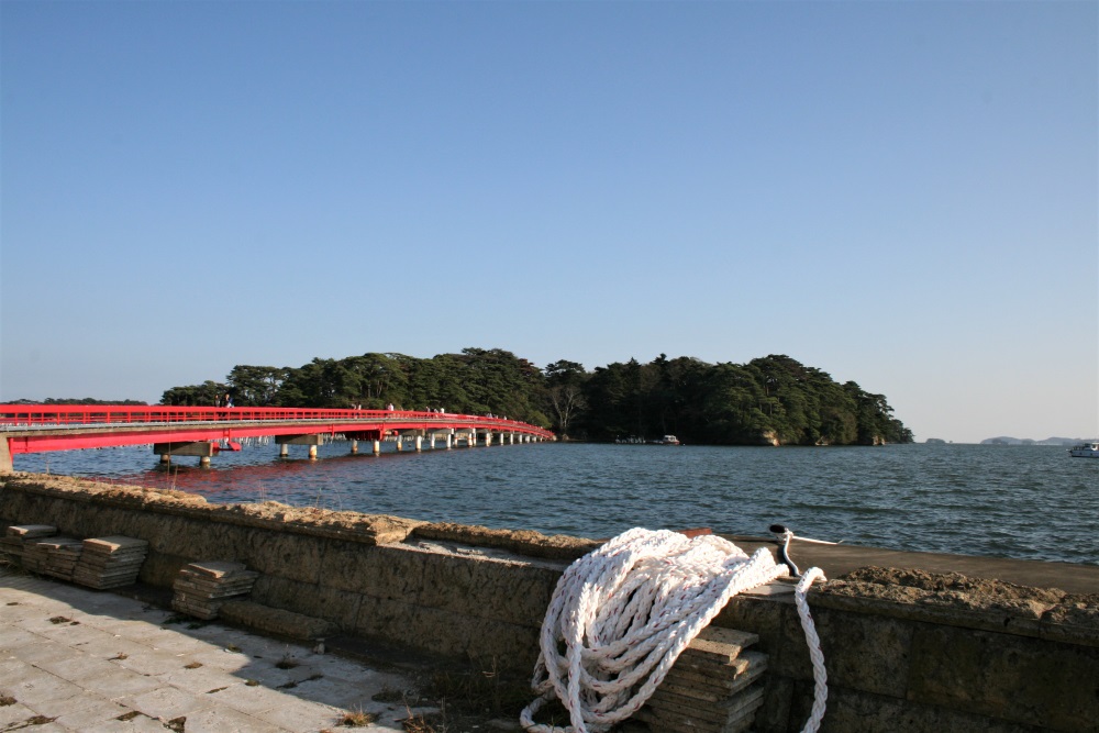 Fukuura Island off the coast of Matsushima