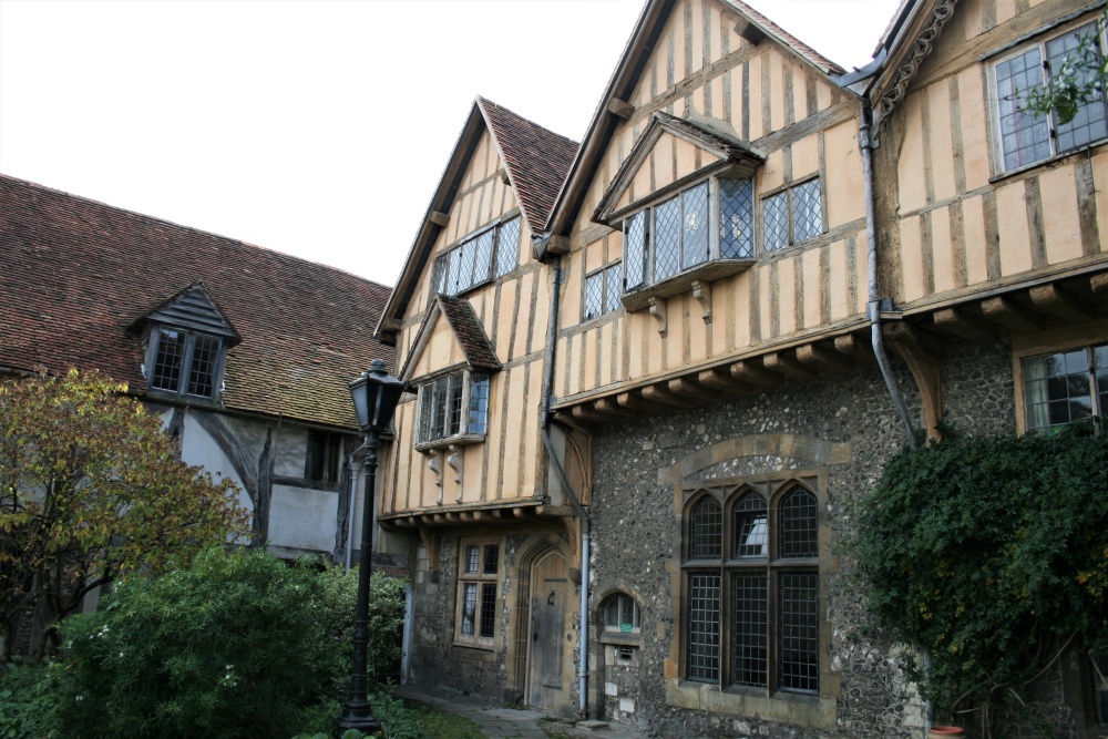 Timber-framed houses in Winchester