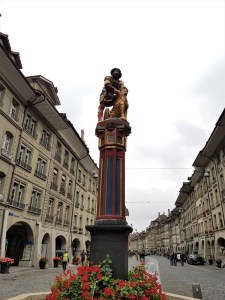 One of the many ornate fountains in Bern