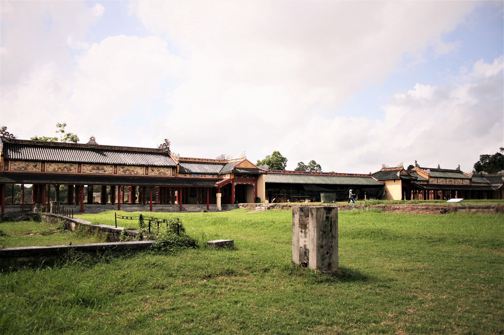 The Forbidden City inside the Imperial City in Hue
