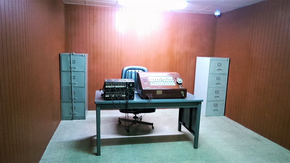 The war bunker inside the Reunification Palace in Ho Chi Minh City