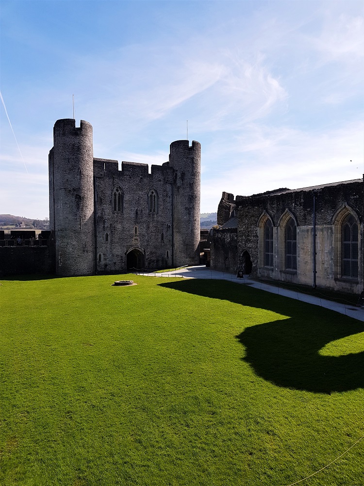 Inner East Gatehouse at Caerphilly Castle