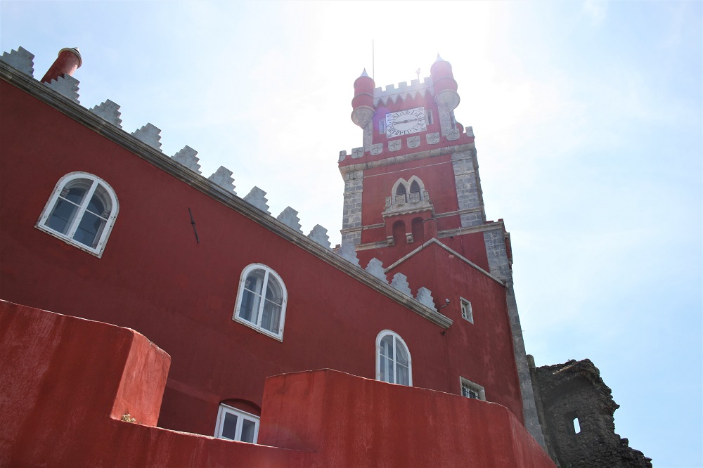 The Red Wing of Pena Palace in Sintra