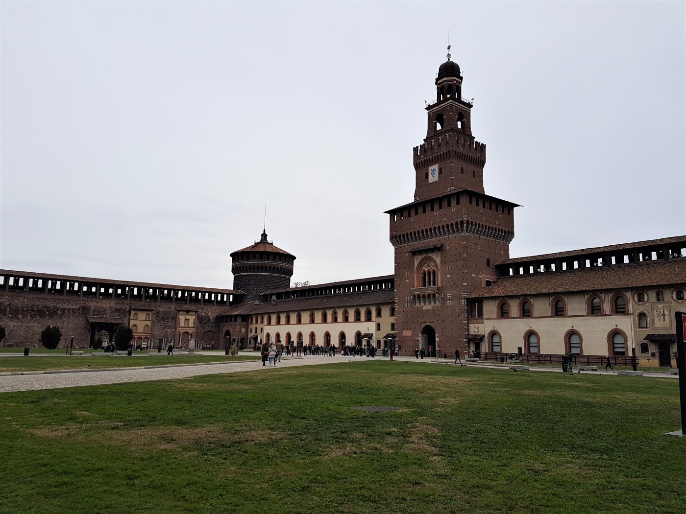 Castle Sforza in Milan