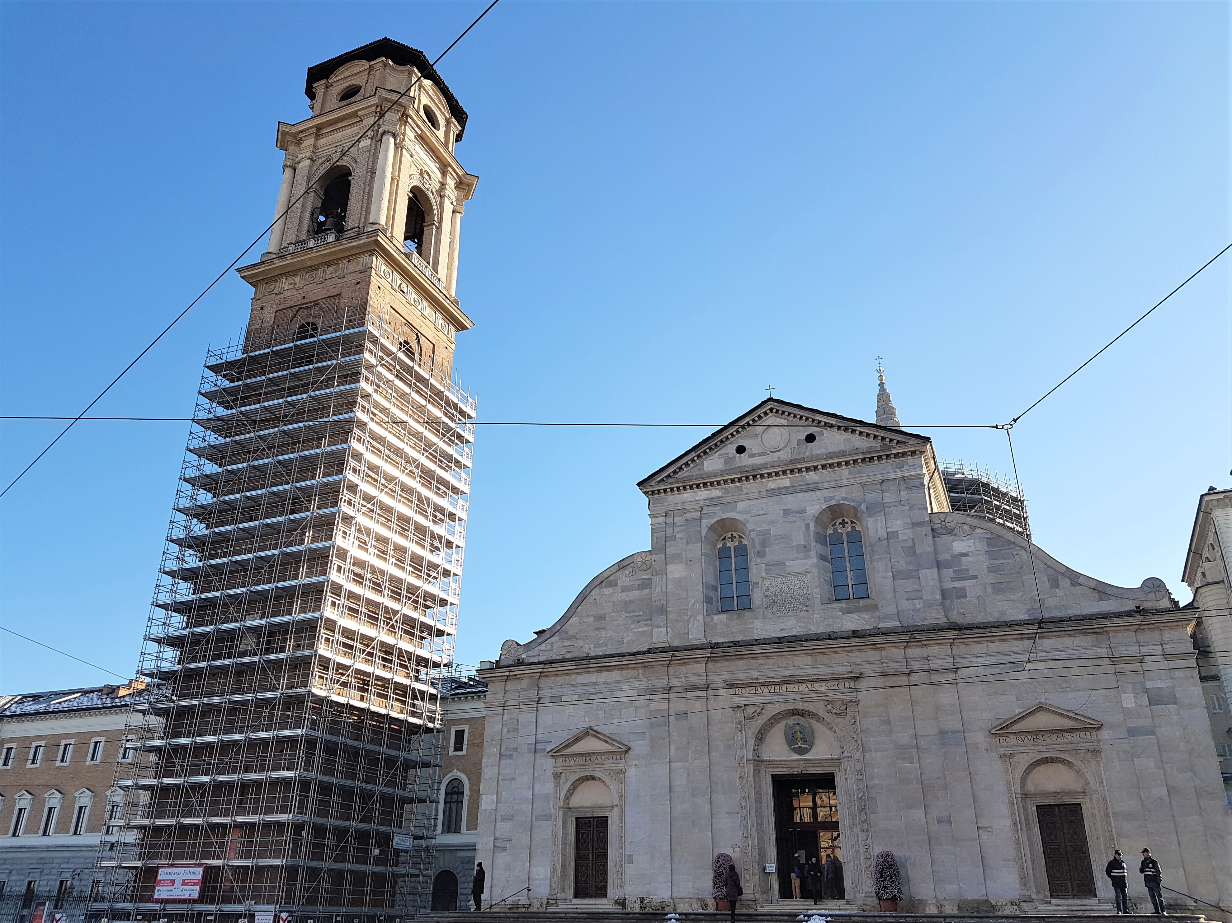 Turin cathedral and bell tower