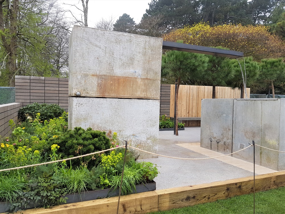 The Urban Regeneration Garden at the RHS Flower Show in Cardiff