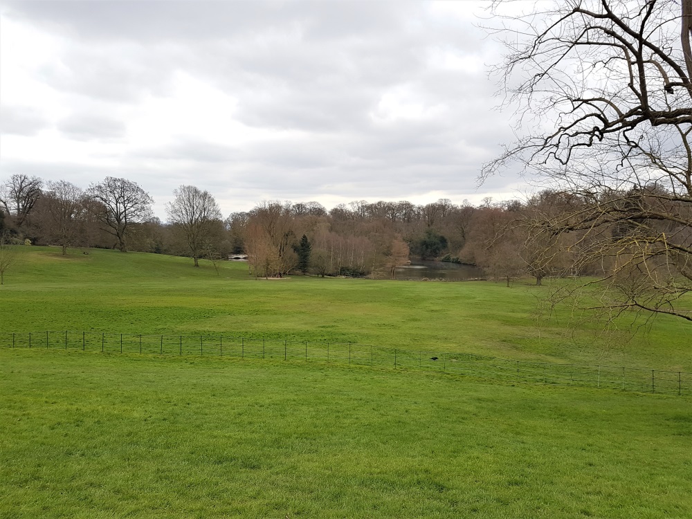 The view over the heath from Kenwood House in Hampstead