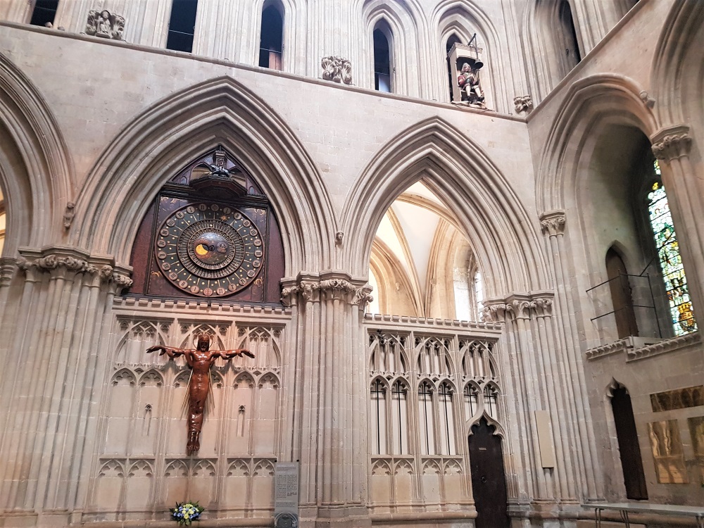 The Wells Cathedral clock