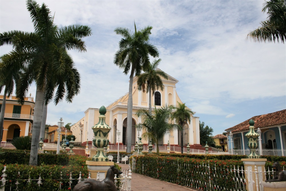 Plaza Mayor in Trinidad, Cuba
