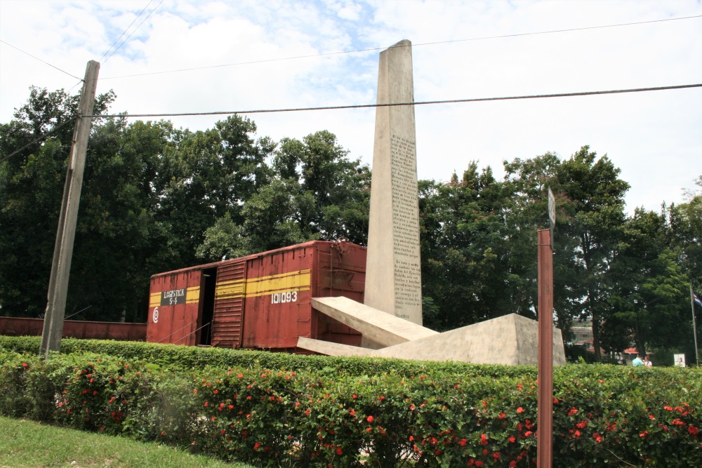 Tren Blindado monument in Santa Clara, Cuba