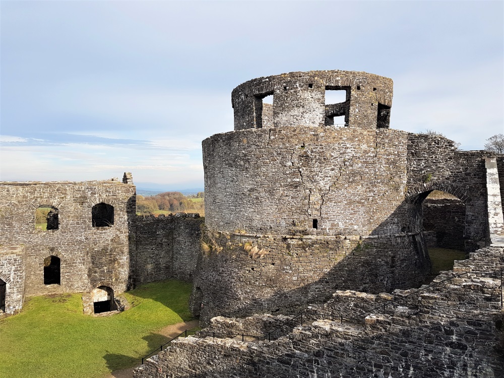 The round tower at Dinefwr Castle