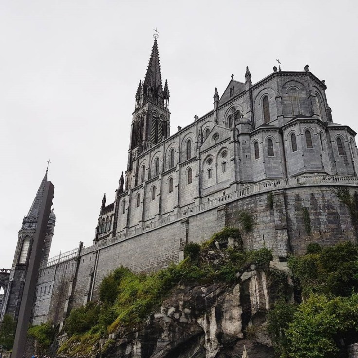 The magnificent Sanctuary of Our Lady of Lourdes