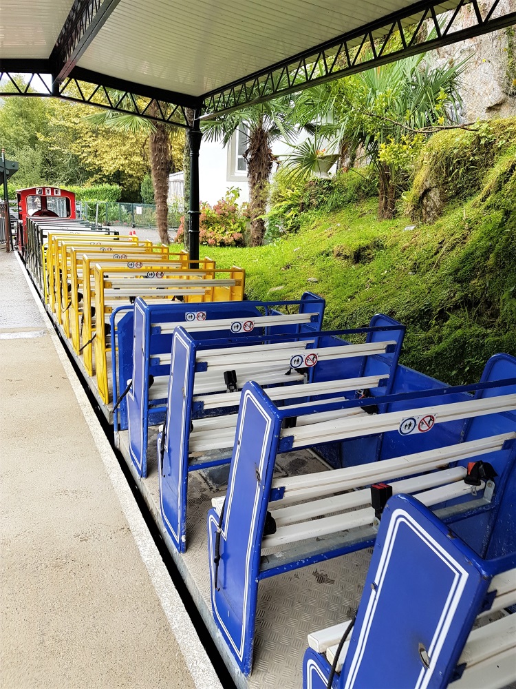 The little train at the Grottes de Betharram