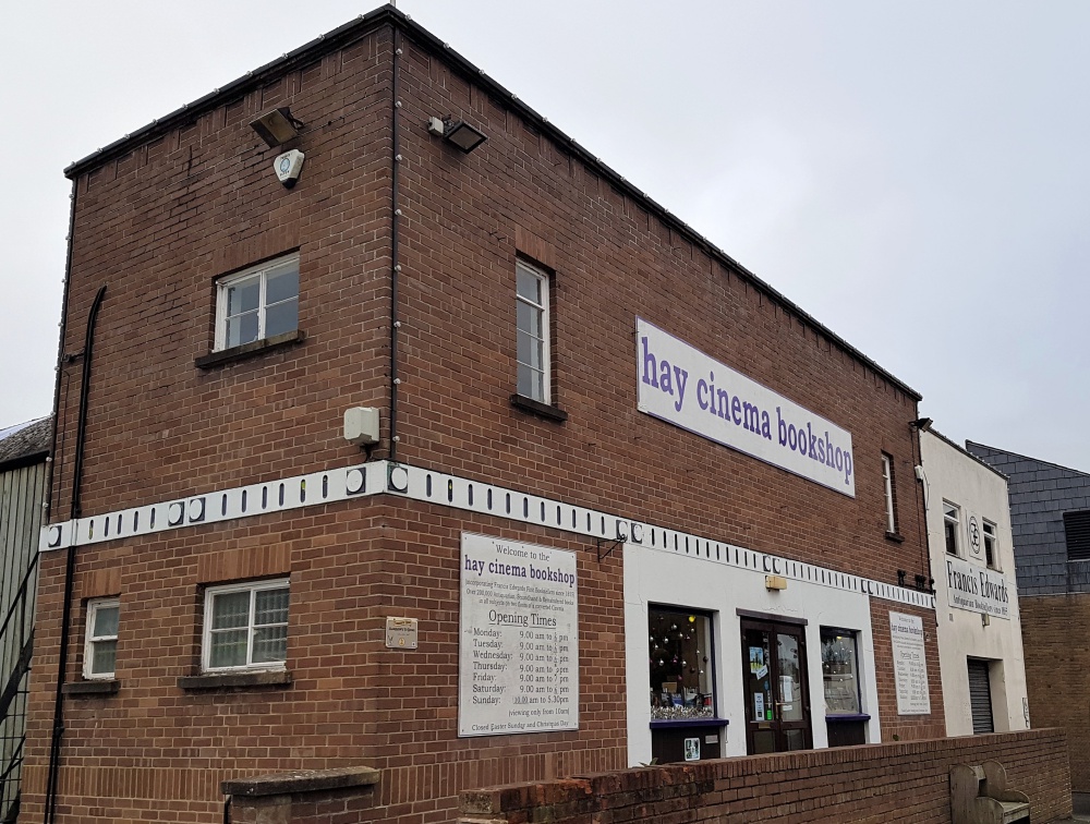 The Hay Cinema Bookshop in Hay-on-Wye