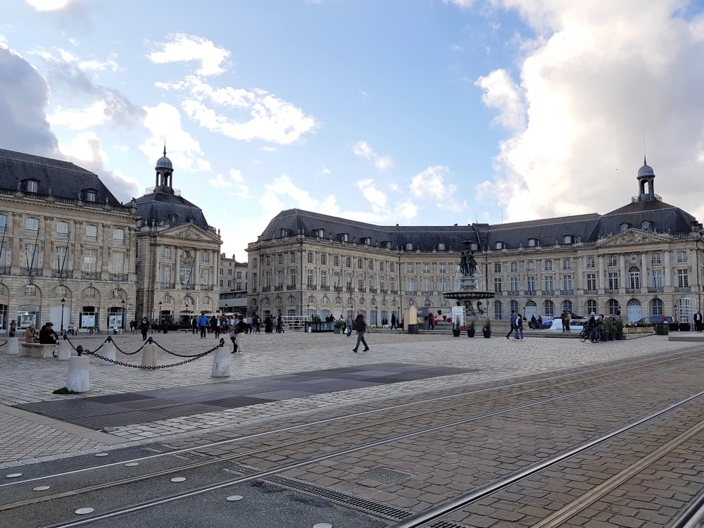 Place de la Bourse in Bordeaux