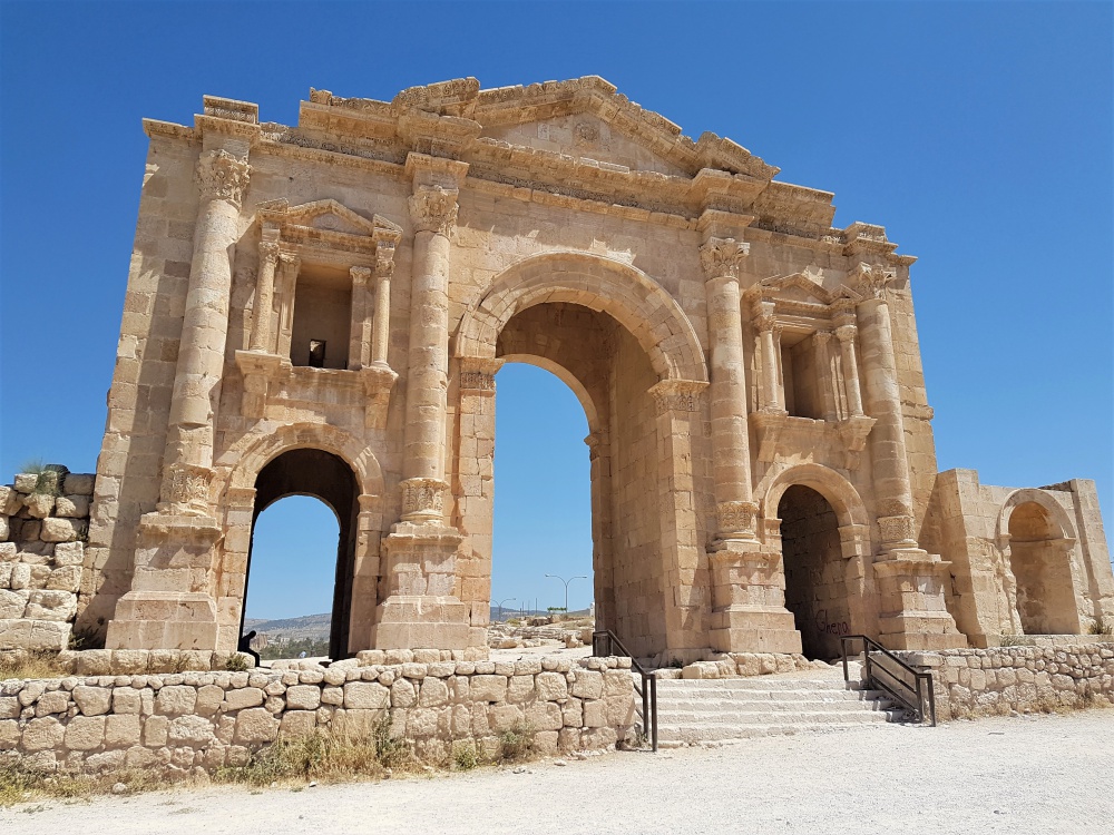 Hadrian's Arch in Jerash