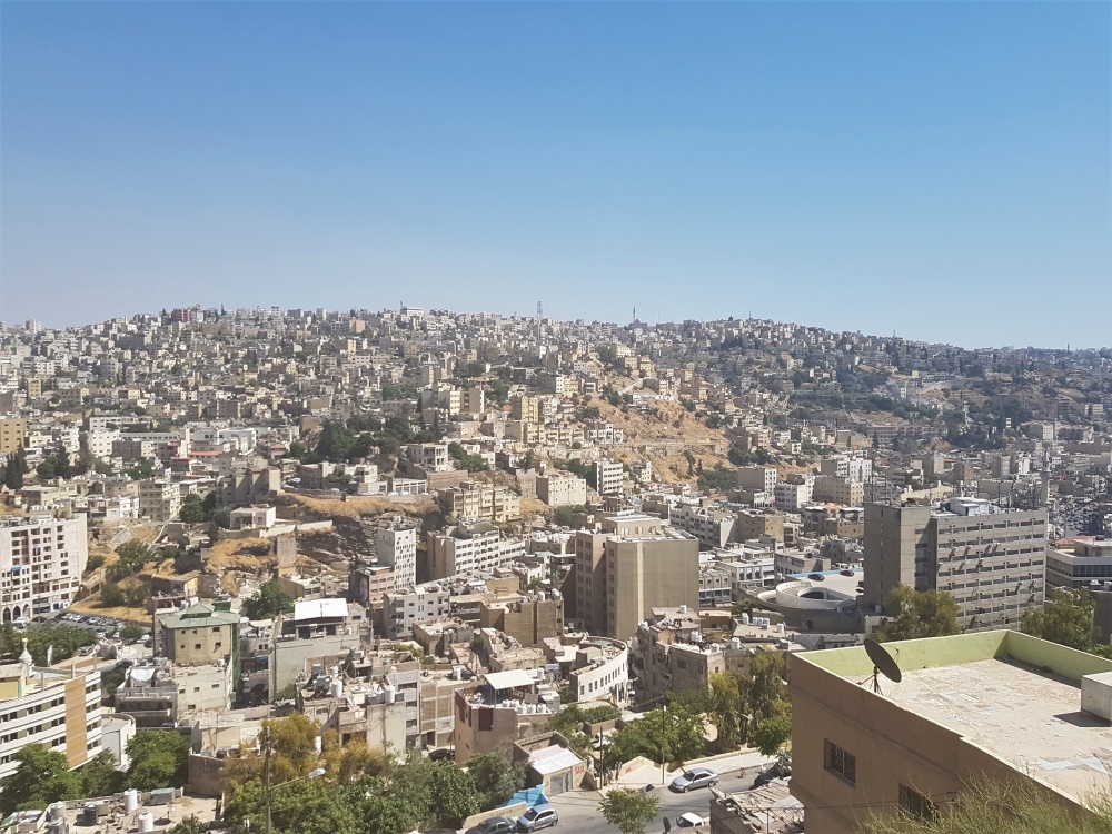 View of Amman from the citadel
