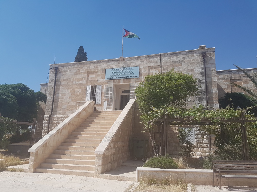 The Jordan Archaelogical Museum in the citadel in Amman