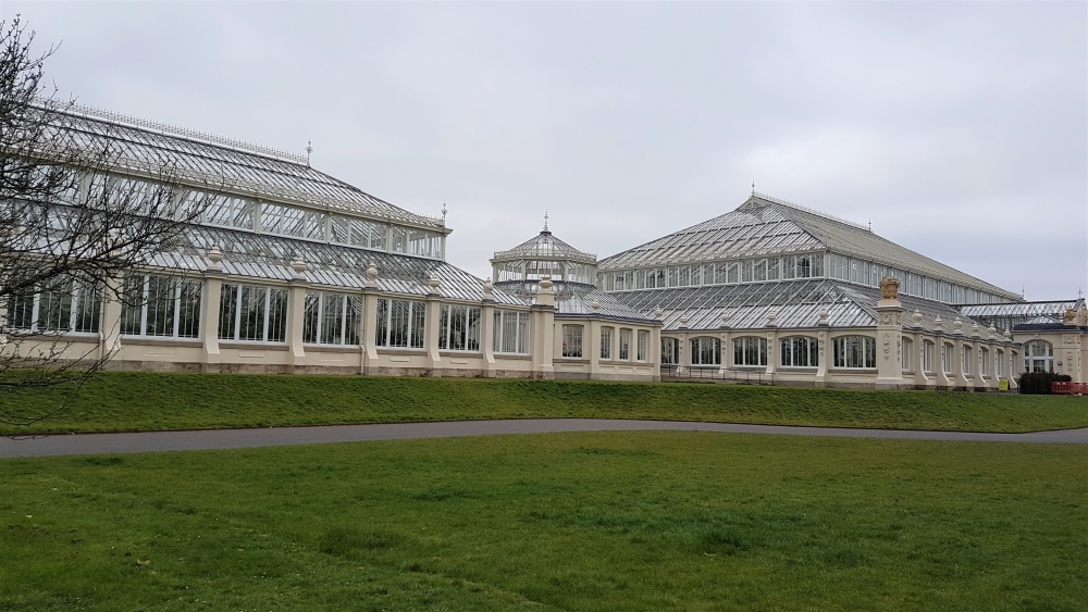 The recently restored Temperate House at Kew Gardens