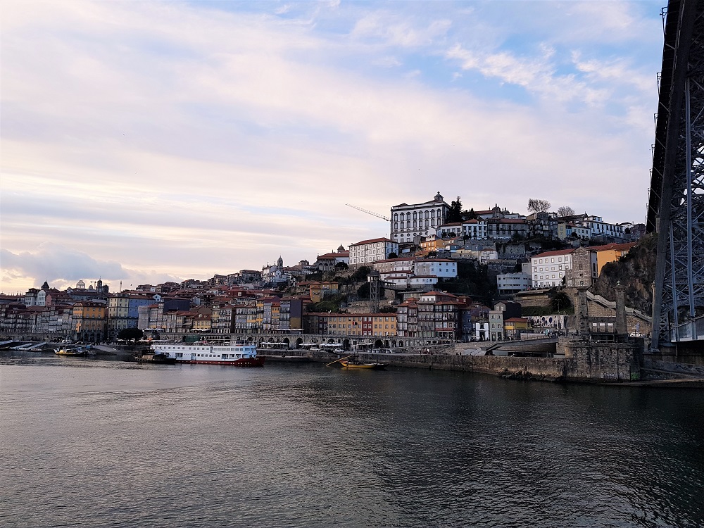 The Ribeira district on the banks of the Douro River in Porto