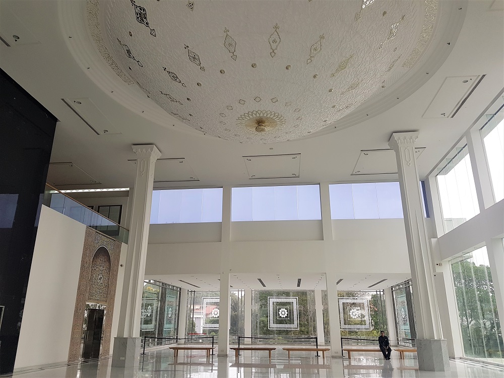 Inside the Islamic Arts Museum in Kuala Lumpur
