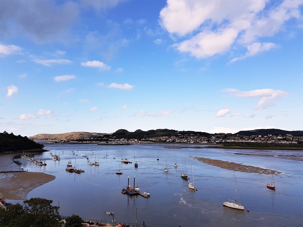 The Conwy estuary