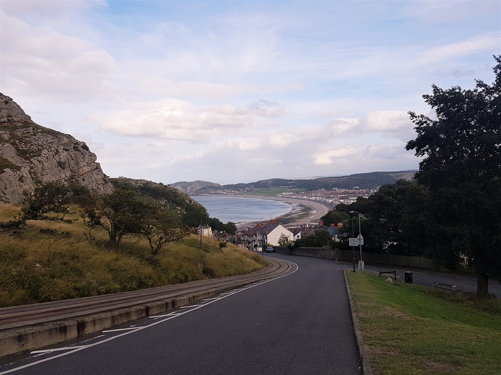 Looking down on Llandudno from the Great Orme