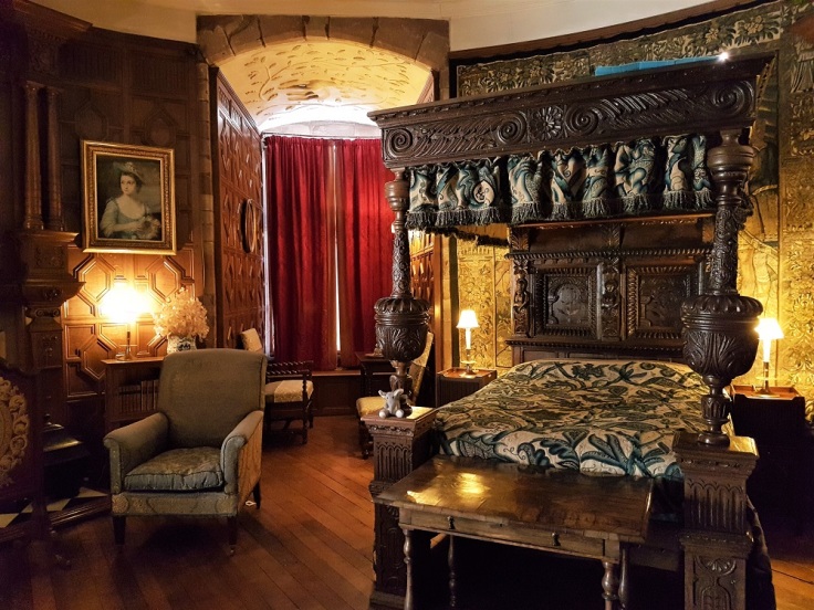 A bedroom at Powis Castle