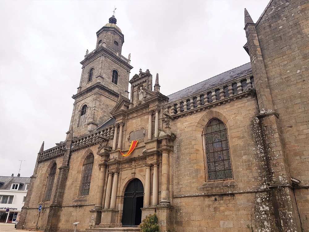 The Église Saint-Gildas in Auray