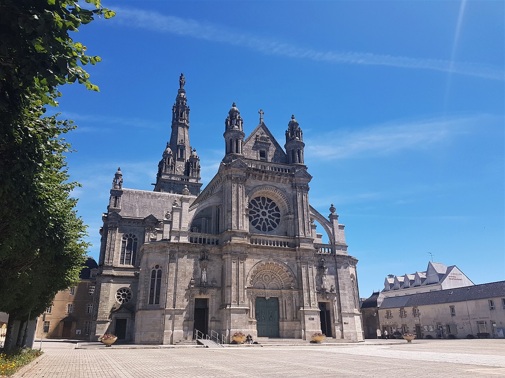 The basilica at Sainte-Anne-d'Auray