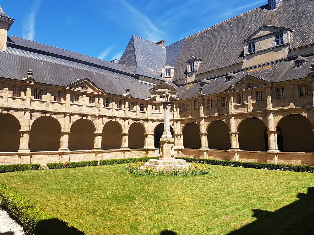 The cloisters at the basilica of Sainte-Anne-d'Auray