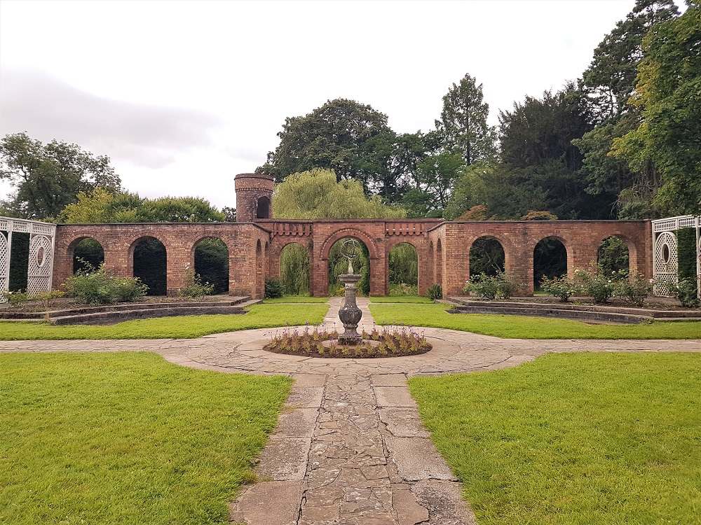 Sundial at Dyffryn Gardens