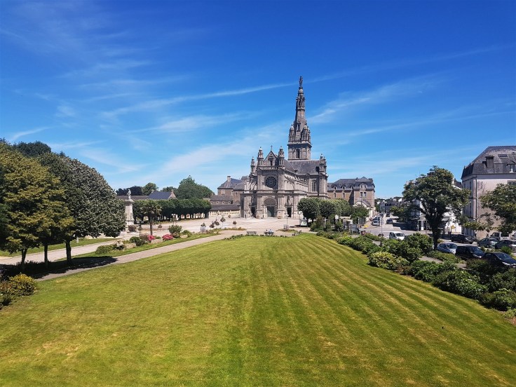 The basilica at Sainte-Anne-d'Auray