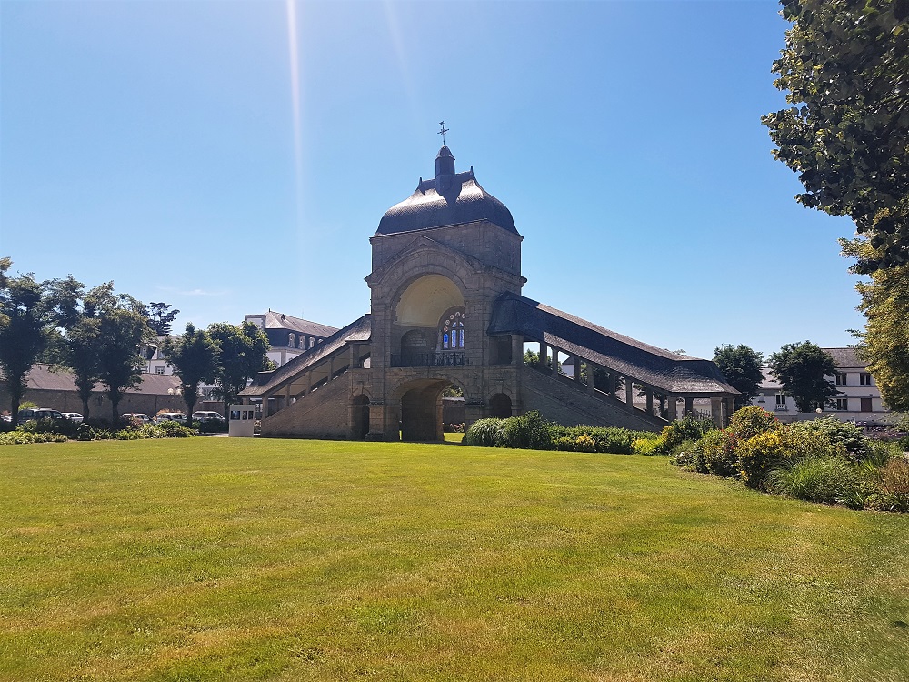The viewing point at Sainte-Anne-d'Auray