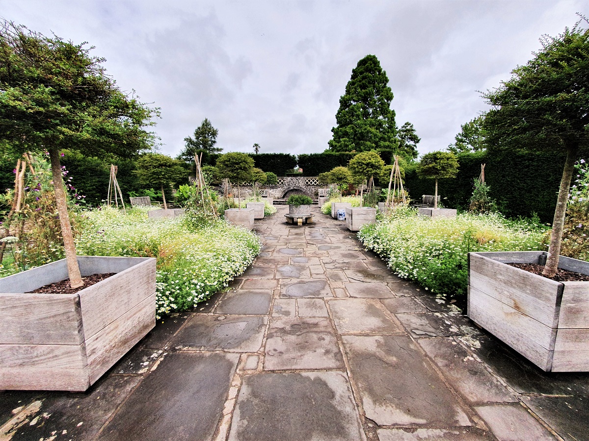 Italian garden at Dyffryn Gardens