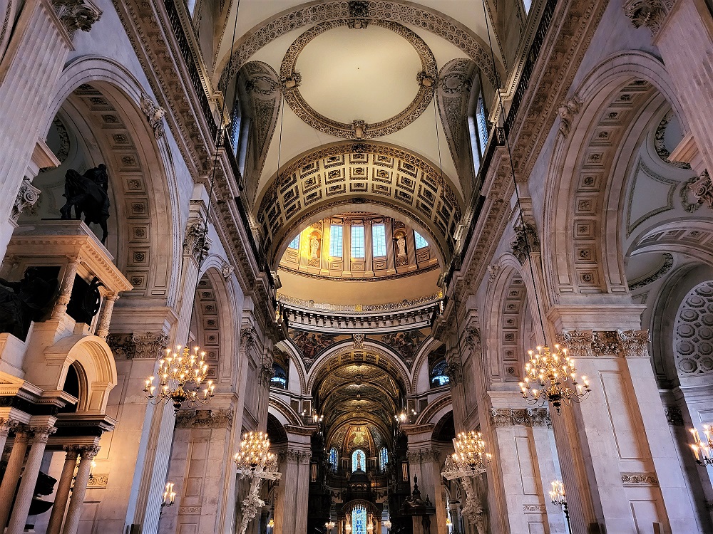 Nave in St Paul's Cathedral