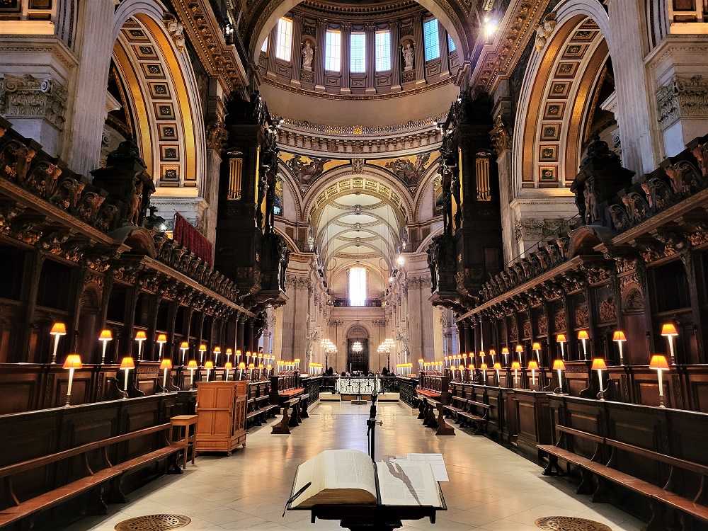 Quire at St Paul's Cathedral