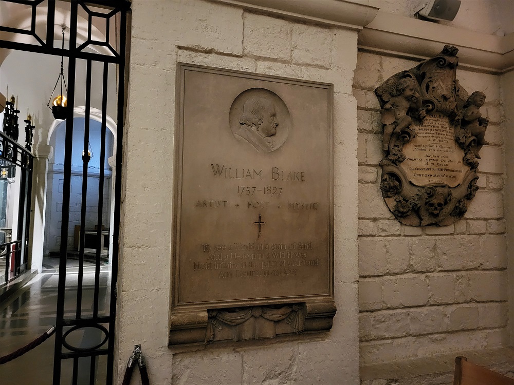 William Blake's tomb