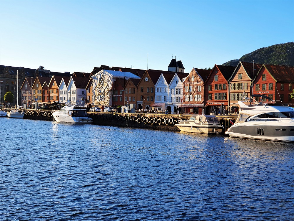 Hanseatic buildings in Bryggen