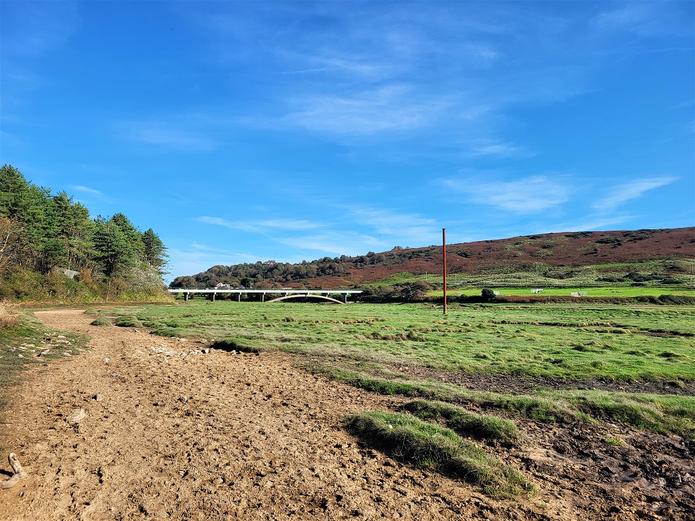 Path along the River Ogmore