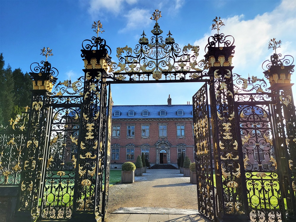 The gates at Tredegar House