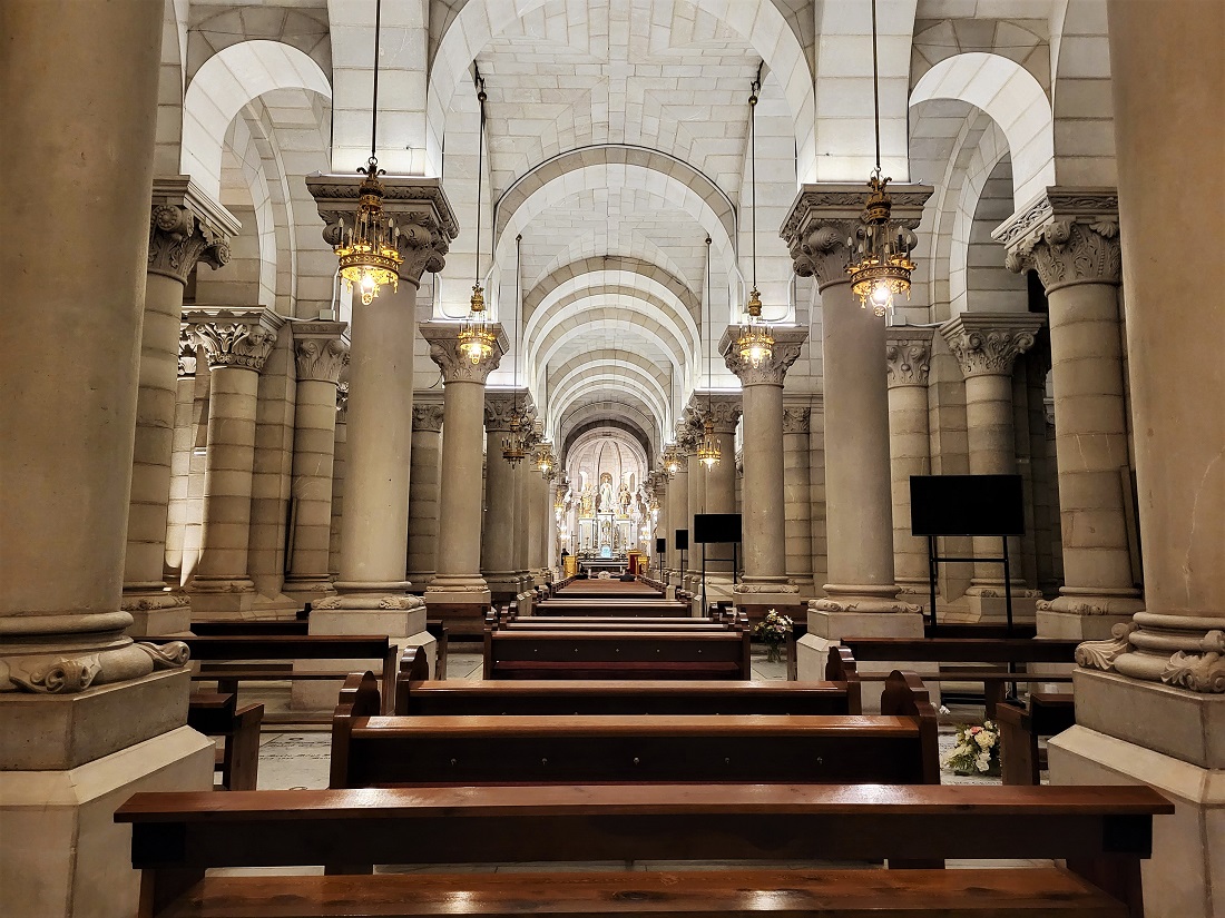 Crypt in the Catedral de la Almudena