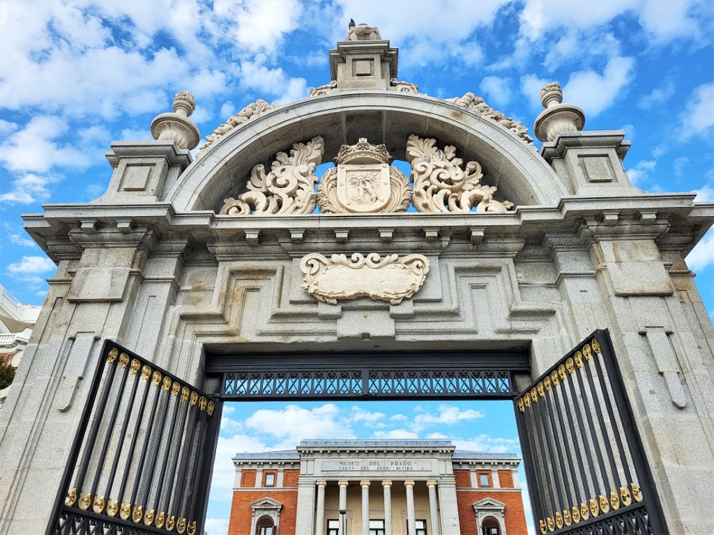 Gate leading to the Museo del Prado