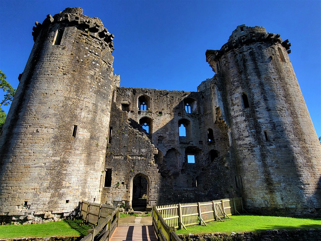 Entrance to Nunney Castle