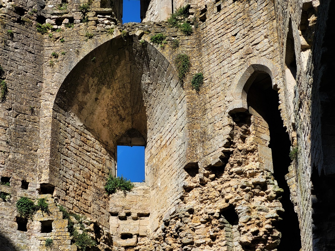 A window at Nunney Castle