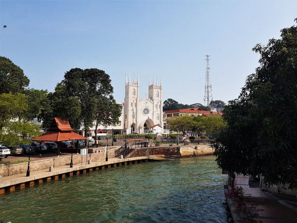 St Francis Xavier Church in Melaka