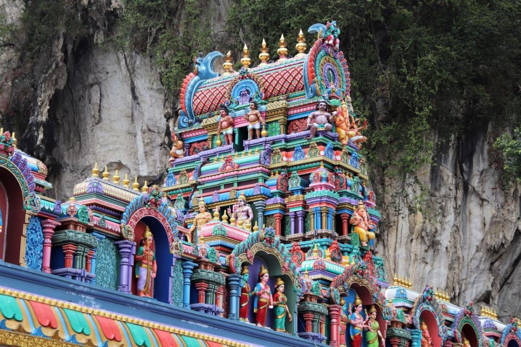 A Hindu temple outside Batu Caves