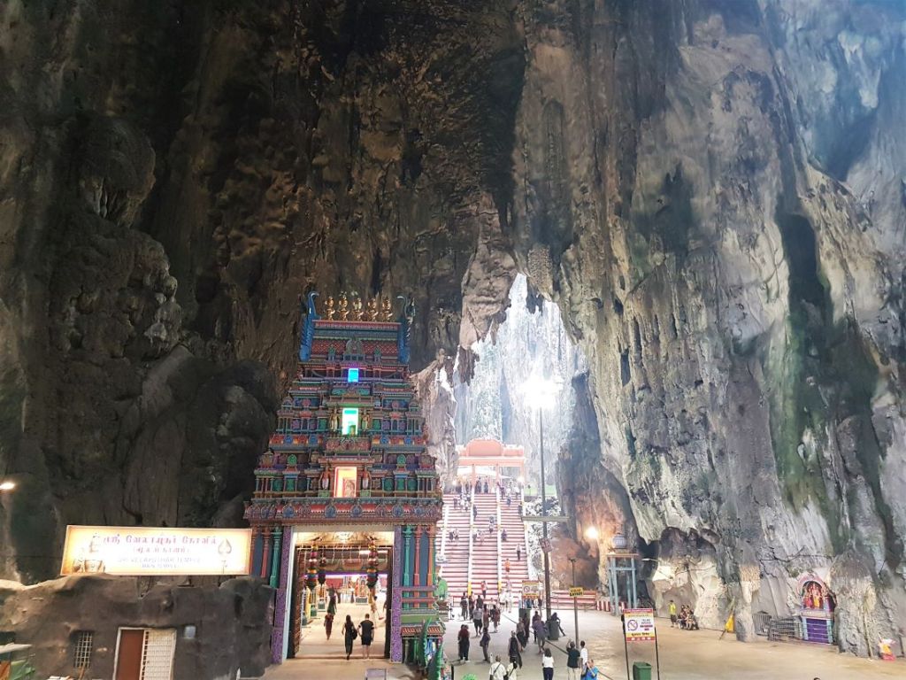 Inside Batu Caves