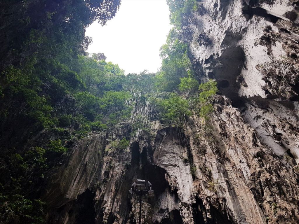 Limestone rock at Batu Caves